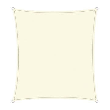 Wallaroo Waterproof Outdoor Shade Sail Sun Cloth Square 2.5x2.5M